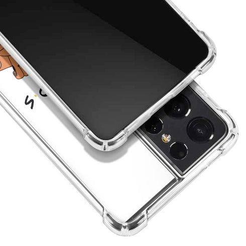 Warner Bros FRIENDS Couch Galaxy S21 Ultra 5G Clear Case